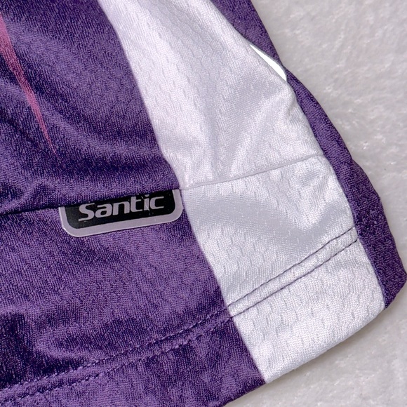 Santic Cycling Jersey Short Sleeve Ladies Bike Jerseys Biking Shirts - Picture 10 of 12